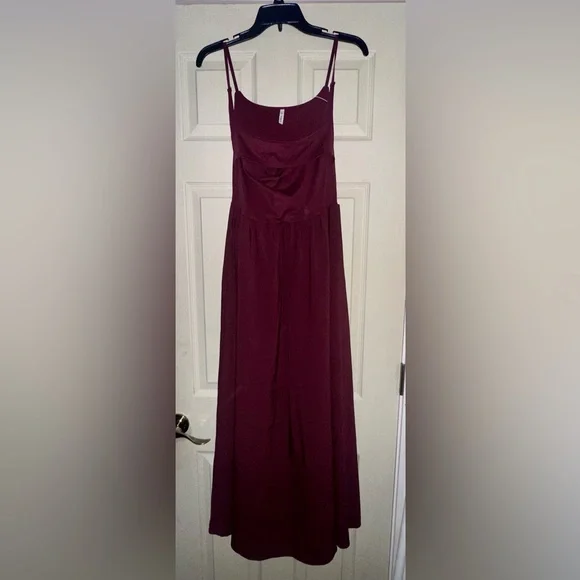 HALARA Women's Maxi Dress in Plum - Picture 5 of 11